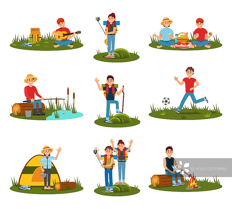 户外足球运动儿童图片素材