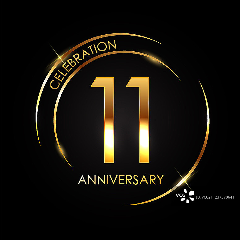 11周年纪念模板图片素材