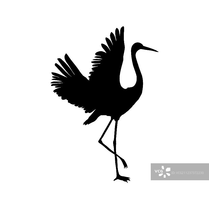 起重机轮廓图片素材