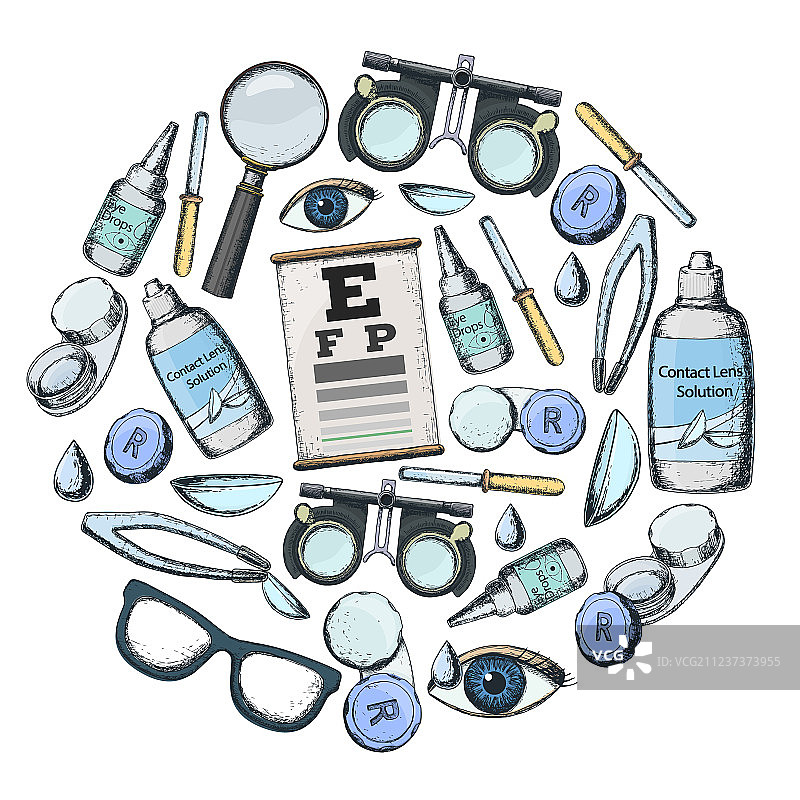 光学与视力图片素材