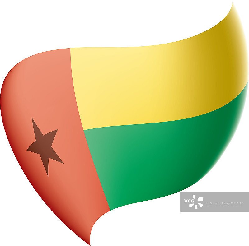 几内亚比绍国旗图片素材