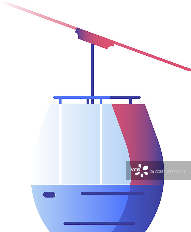 缆车坡度图片素材