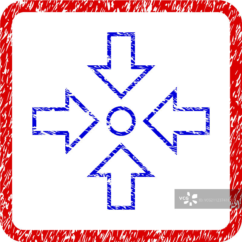 压力中心Grunge风格框架图标图片素材