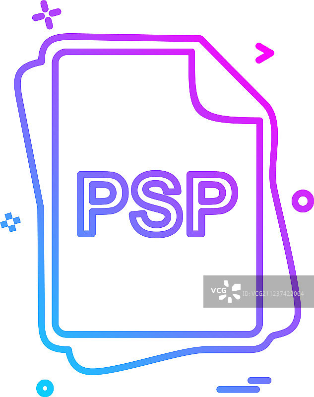PSP文件类型图标设计图片素材