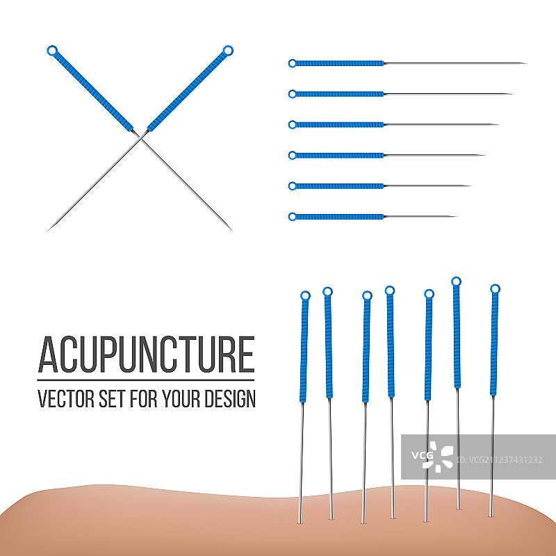 创意针灸设计图片素材