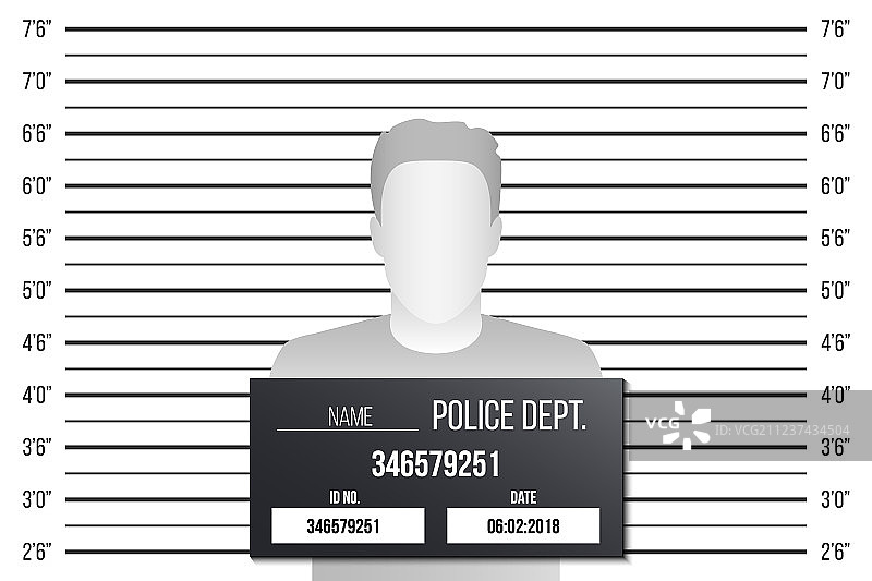 创意警察队列图片素材