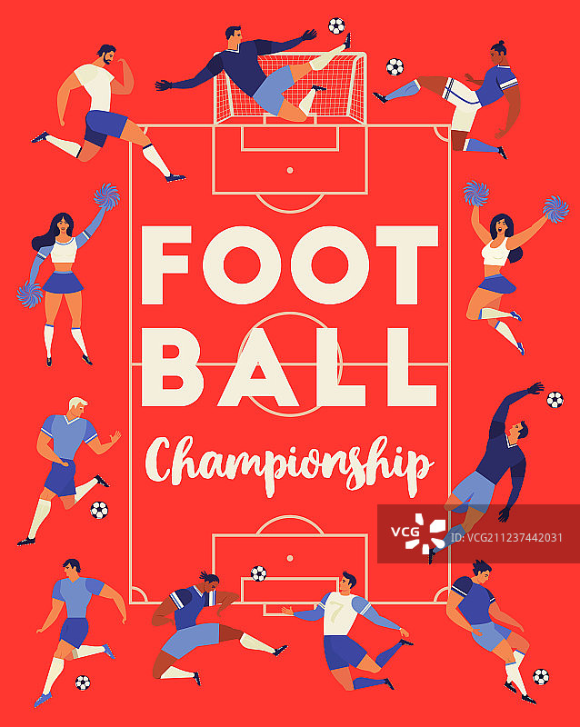 足球啦啦队球迷套装图片素材