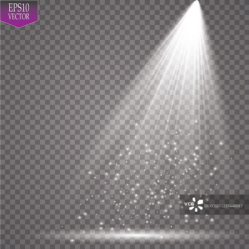 聚光灯光效图片素材