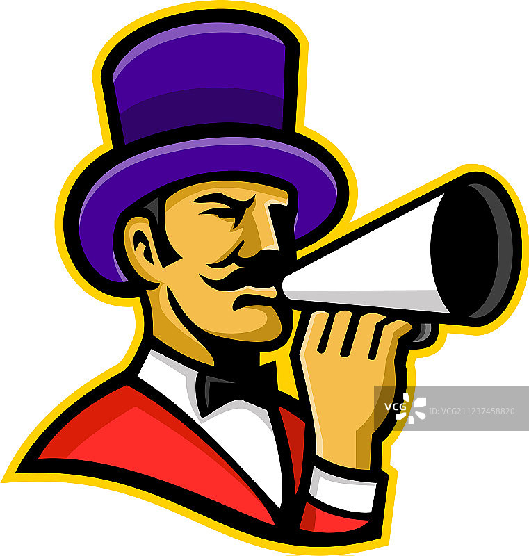 马戏团领班吉祥物图片素材