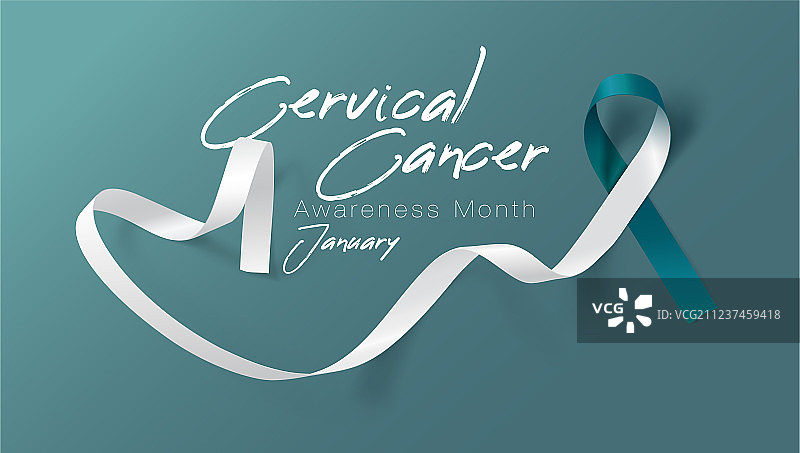 宫颈癌意识书法海报图片素材