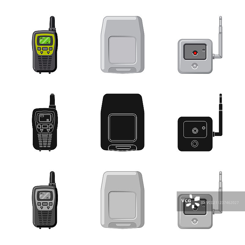 办公室和房屋标志设计集图片素材