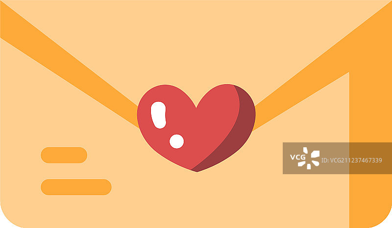 扁平风婚礼邀请函图片素材