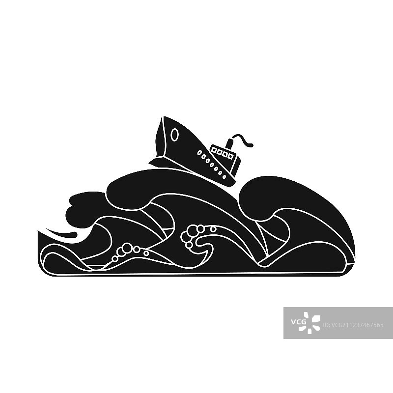 自然灾害图标设计图片素材