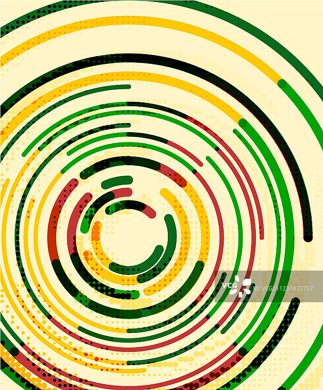 圆线圆几何抽象图片素材