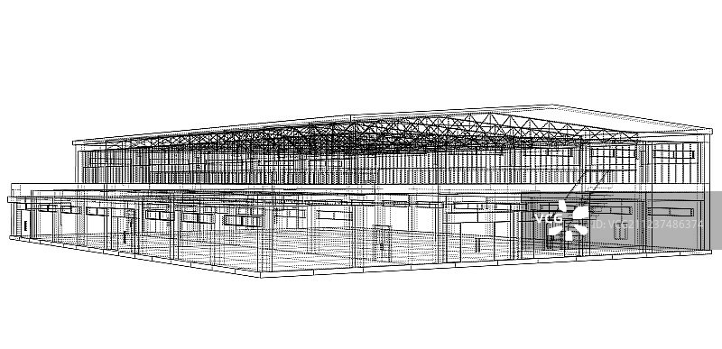 仓库草图图片素材