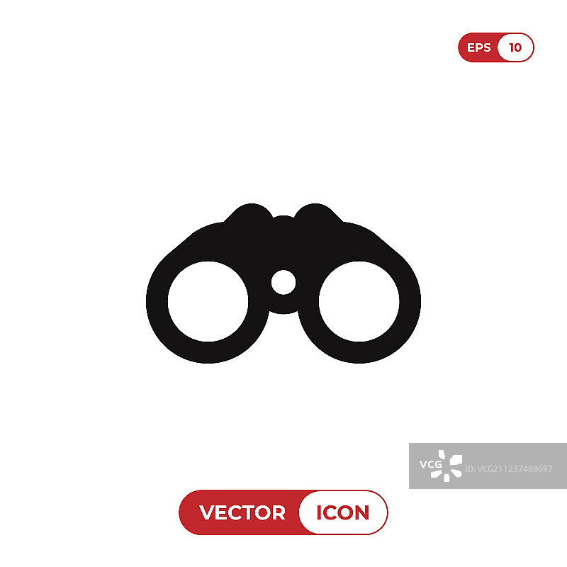 双筒望远镜图标图片素材