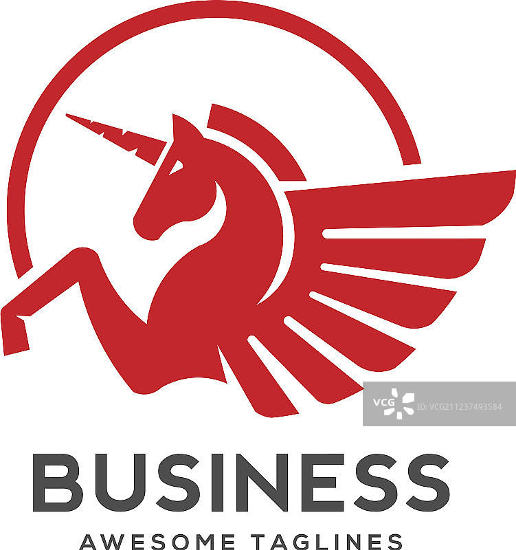 独角兽logo图片素材