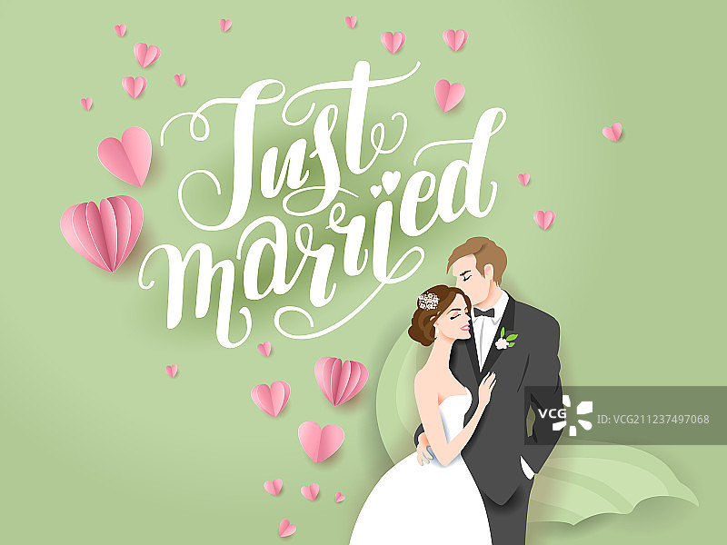 绿色节日贺卡图片素材