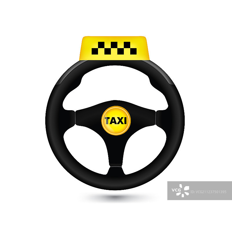 出租车标志车轮图标图片素材