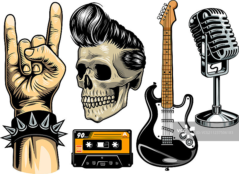 摇滚乐合集图片素材