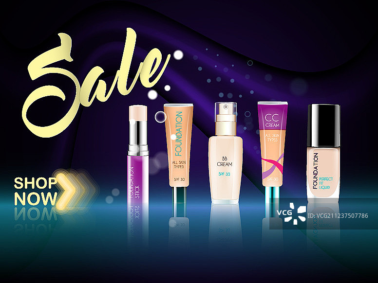 化妆品粉底彩妆图片素材