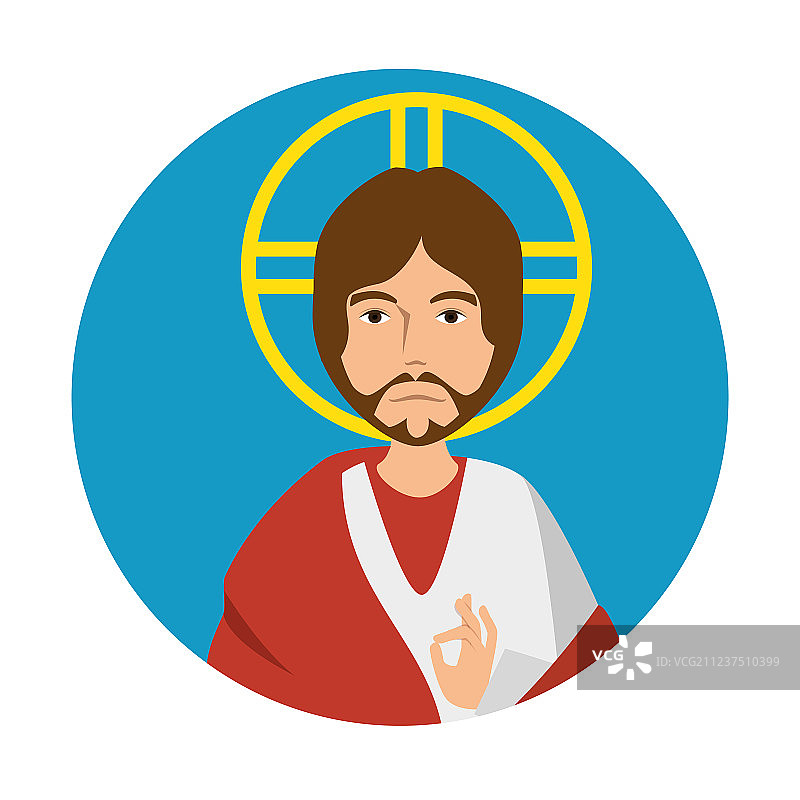 耶稣基督宗教人物图标图片素材