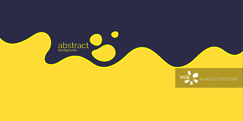 明亮的海报与动态波浪图片素材