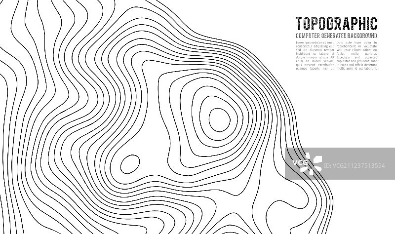 地形图轮廓背景图片素材