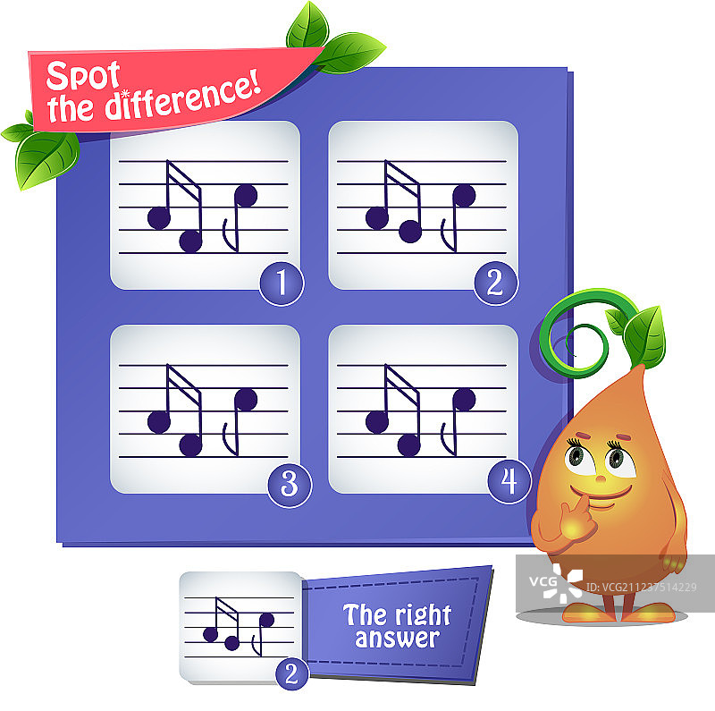 找不同音符图片素材