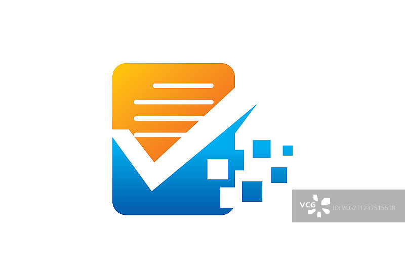 文档数据技术Logo图片素材