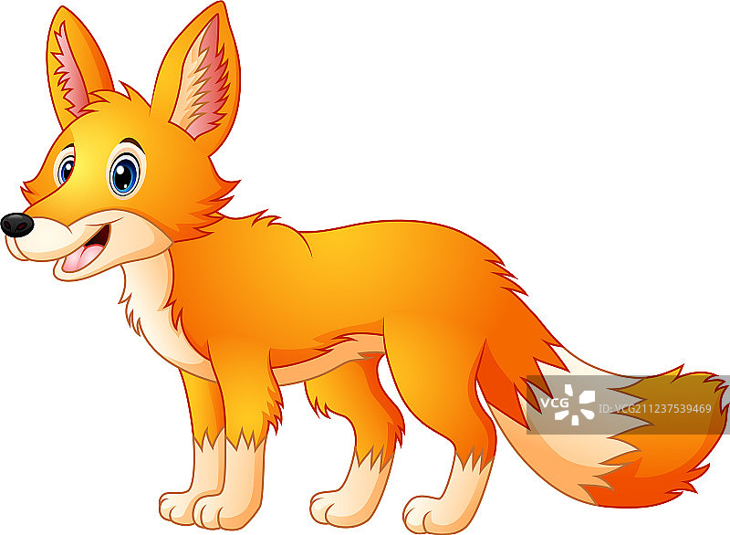 可爱卡通狐狸图片素材