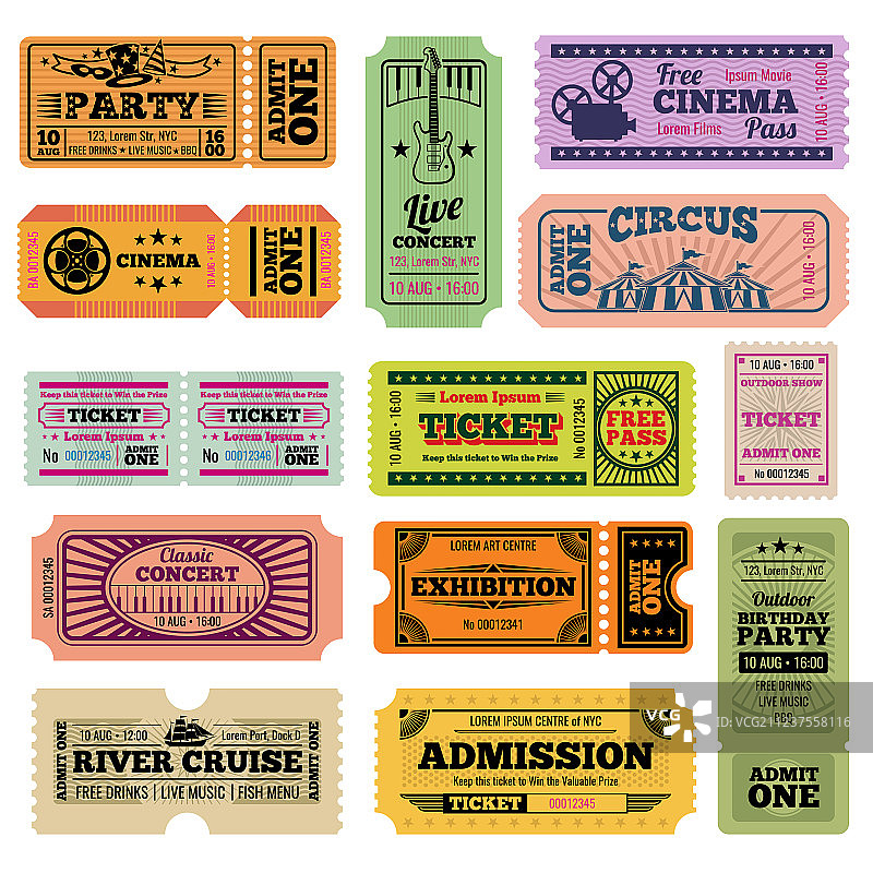 复古派对电影音乐活动图片素材