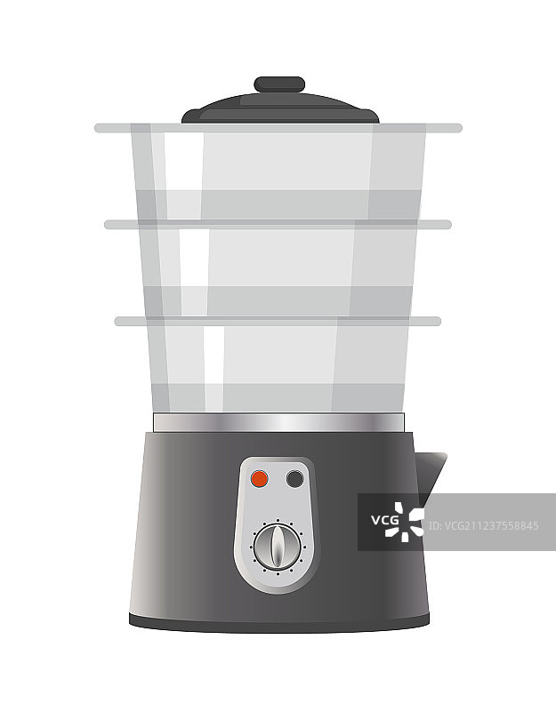 闪亮双层蒸锅图标图片素材