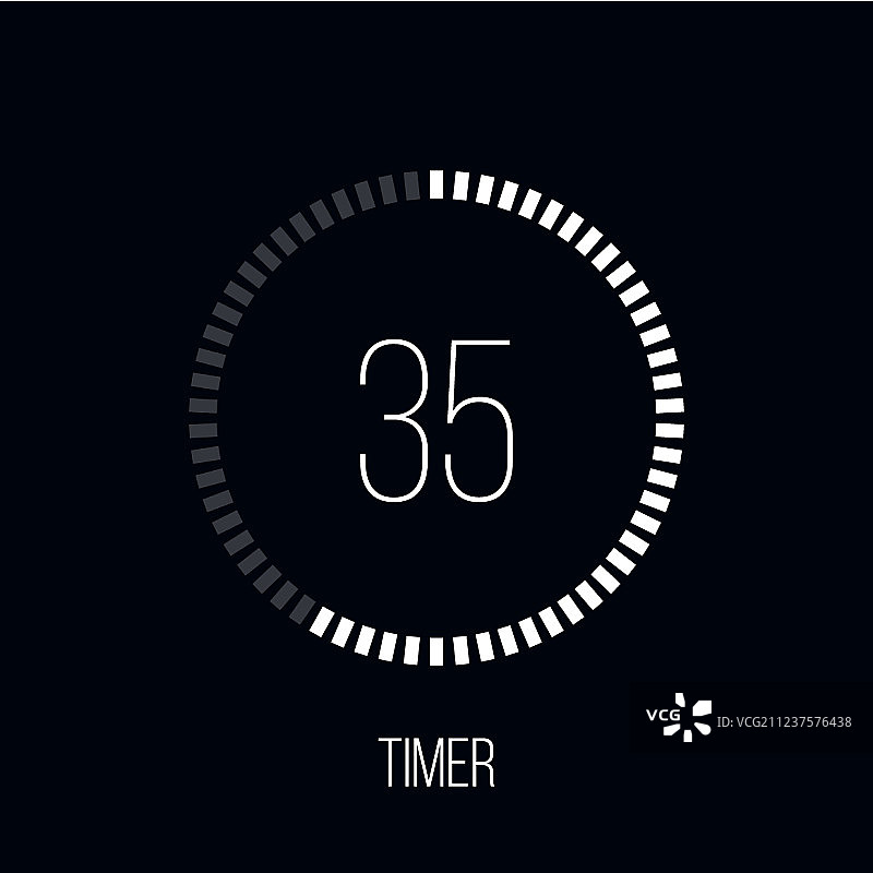 倒数计时器数字计数器时钟计时器图片素材