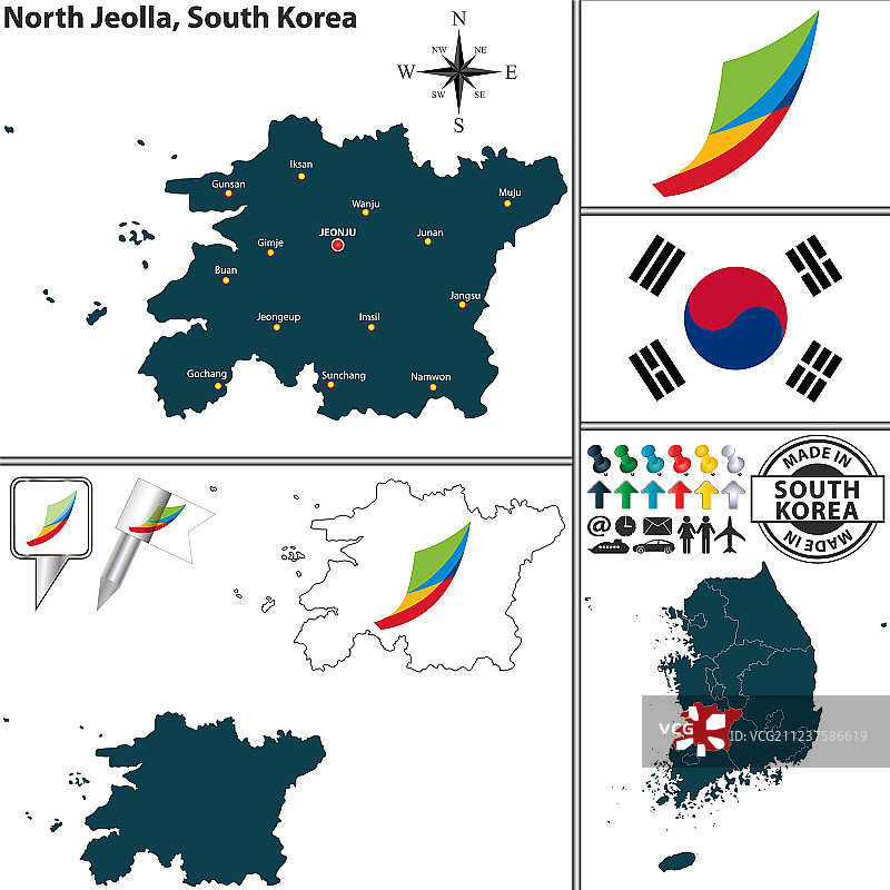 韩国全罗北道图片素材
