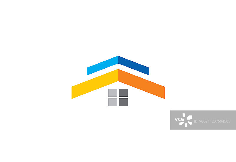 房屋屋顶建造标志图片素材