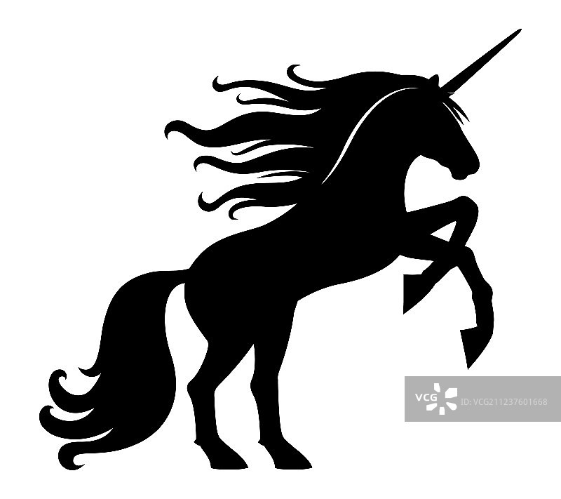 奇幻标志独角兽图片素材