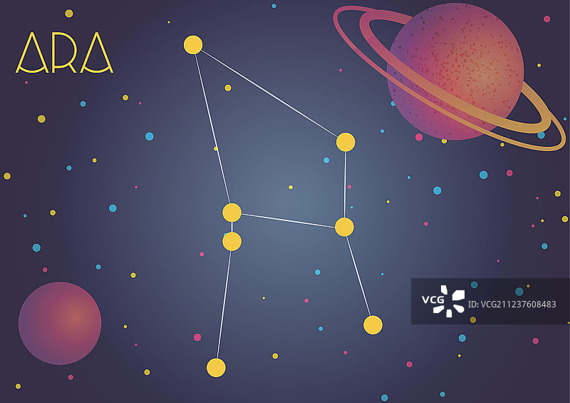 天坛座图片素材