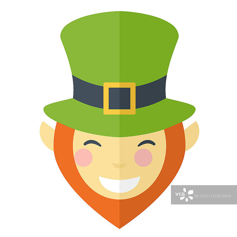 笑脸矮精灵卡通图片素材