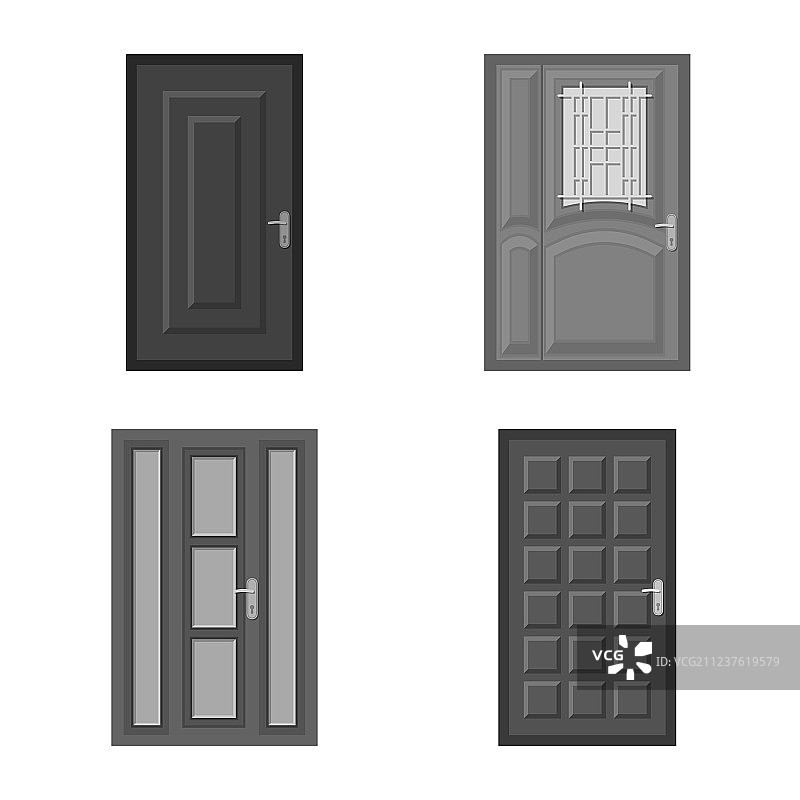 门和门头招牌图片素材