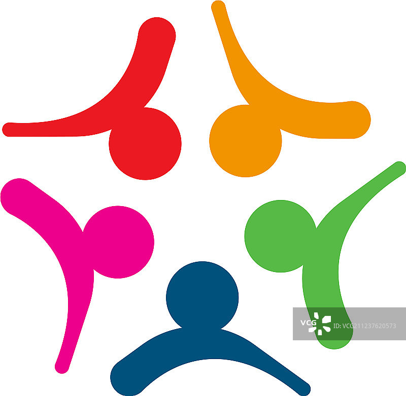 社区和收养关怀标志模板图标图片素材