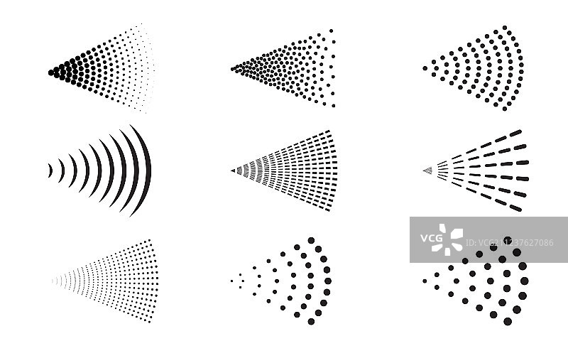 喷水枪喷嘴图标图片素材