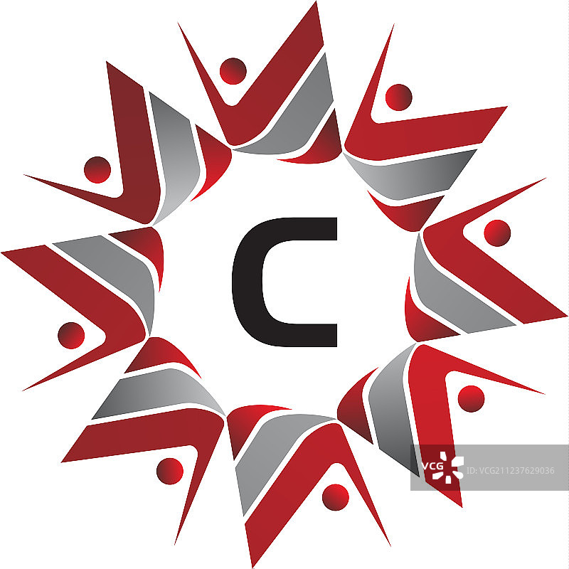 辅导成功延续首字母C图片素材