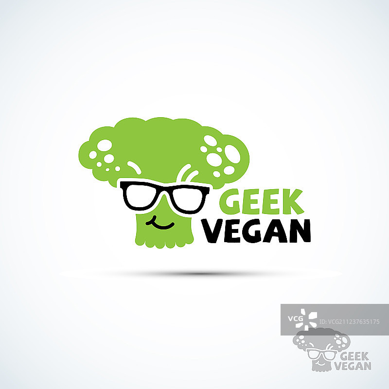 极客风纯素Logo图片素材