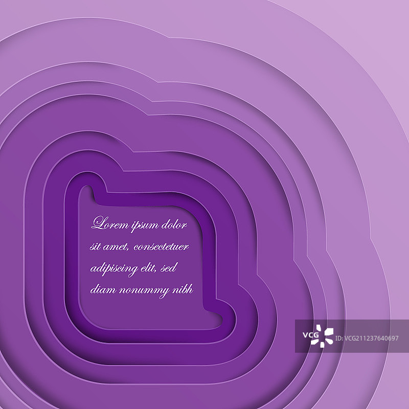 明亮的紫色剪纸背景图片素材