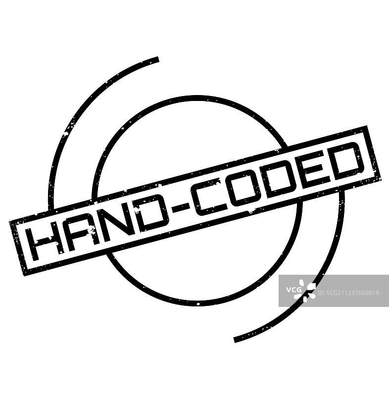 手工编码橡胶印章图片素材