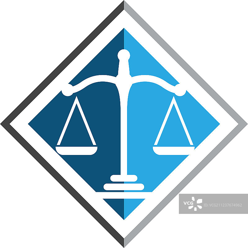 正义法律标志模板图片素材