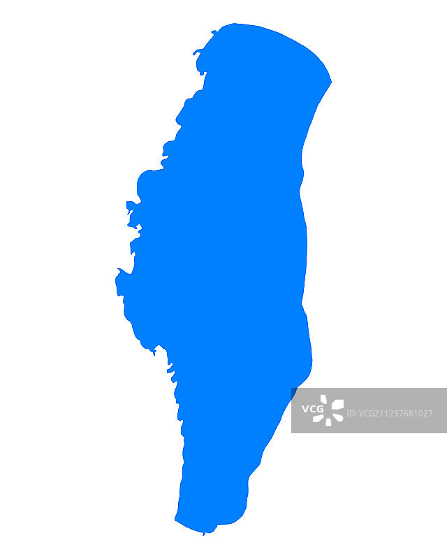 温尼贝戈湖地图图片素材