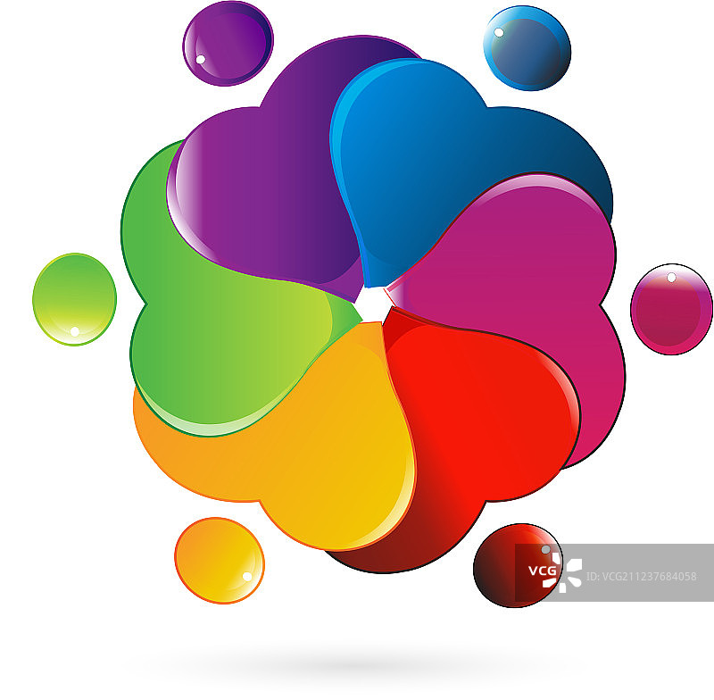 人们同心协力团队合作图片素材