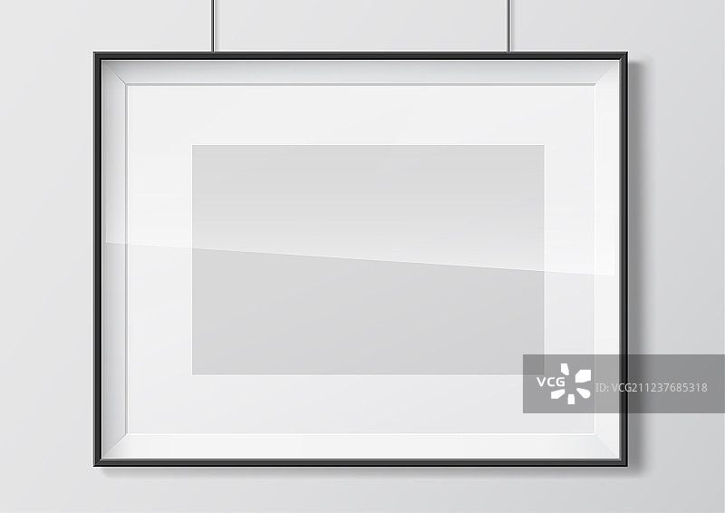 带玻璃的相框图片素材